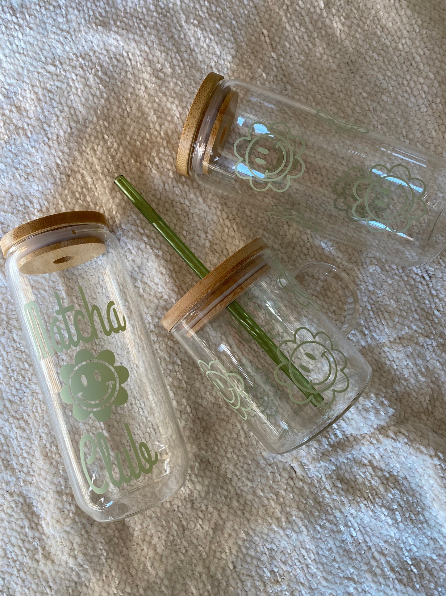 Matcha Club Glass Tumbler