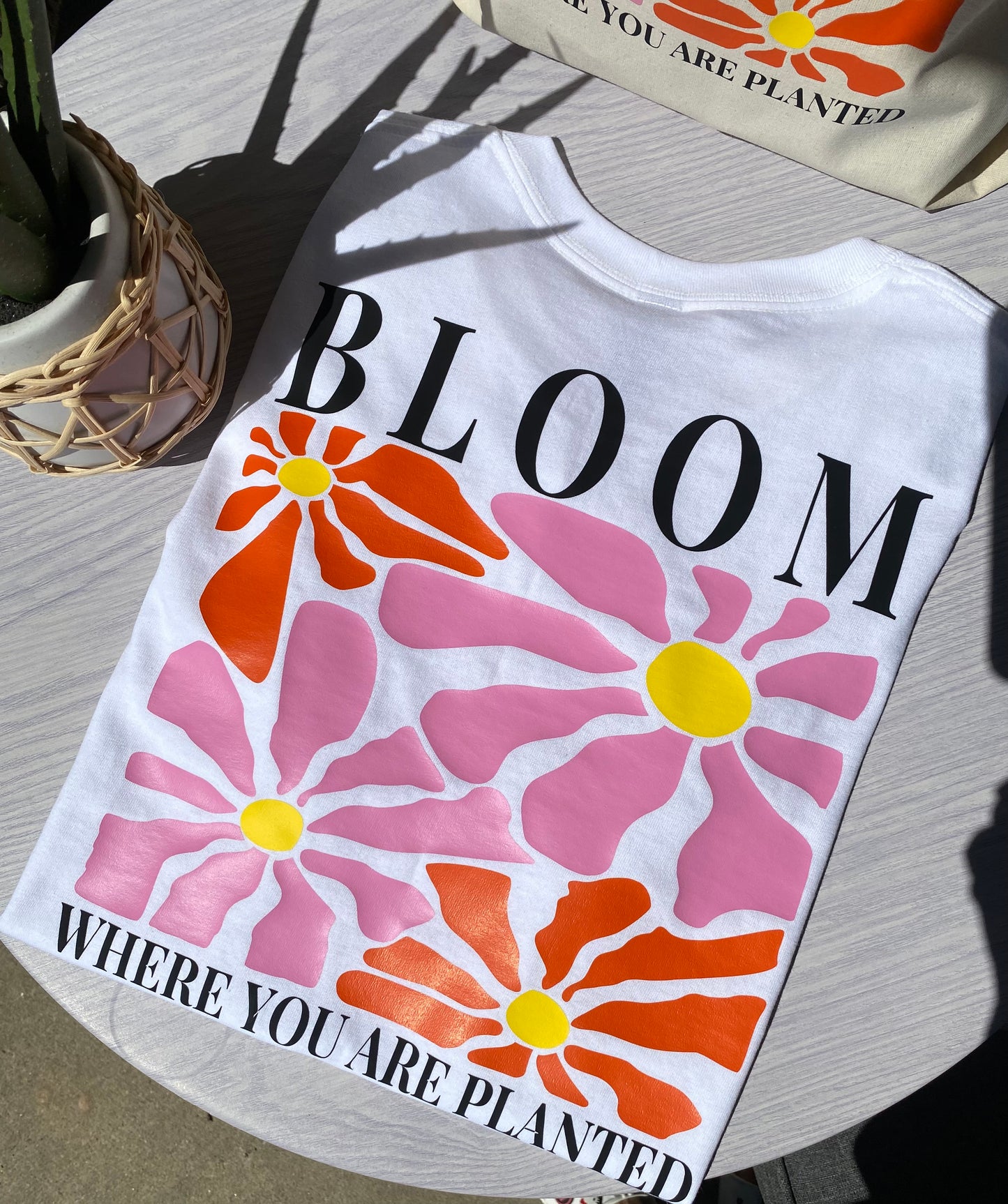 Bloom Floral Abstract T-Shirt