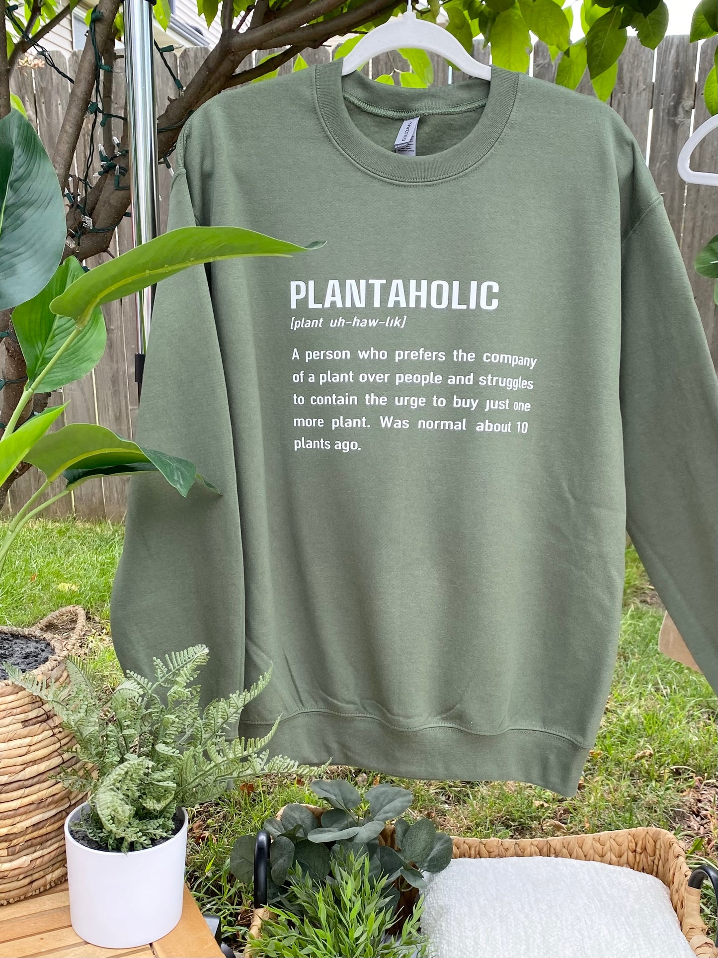 Plantaholic Crew Sweatshirt