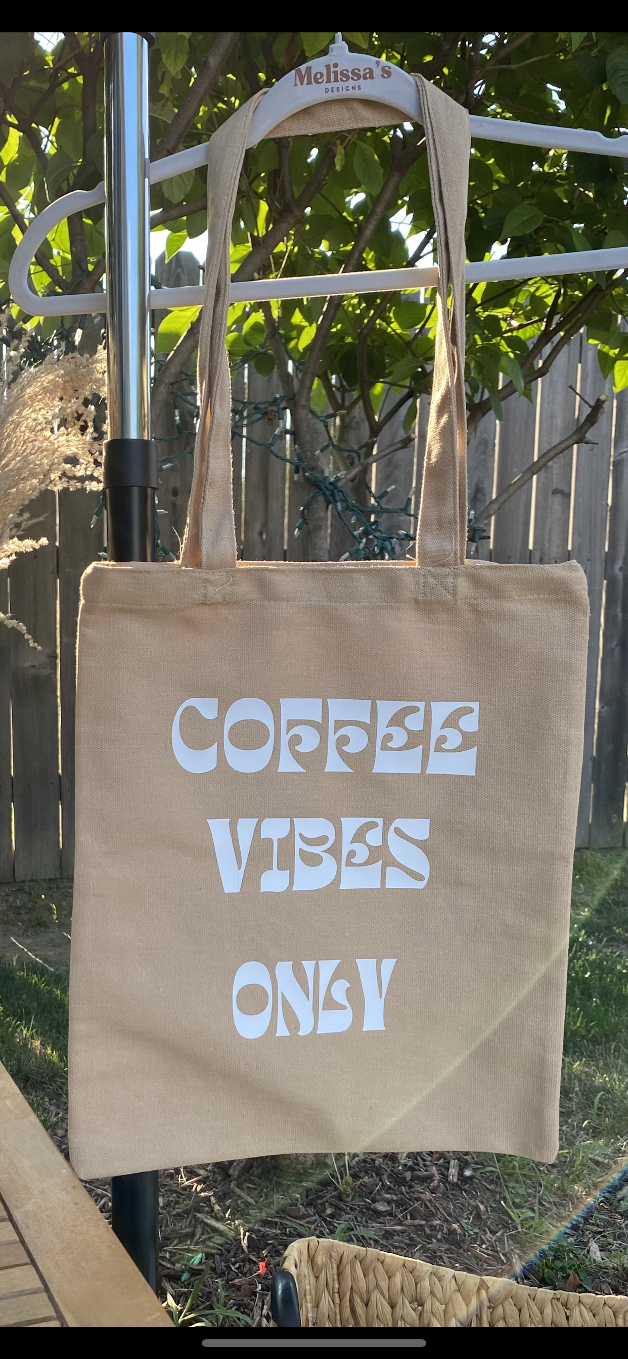 TOTE Coffee Vibes only