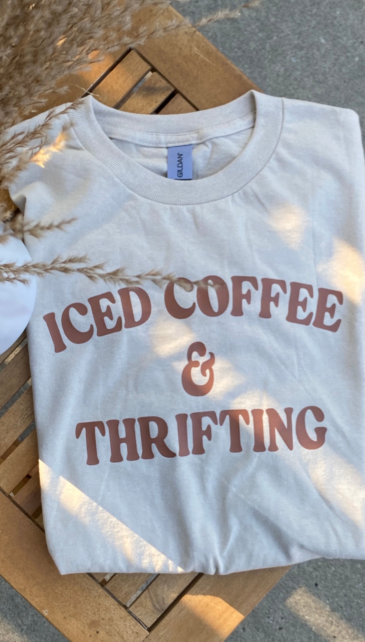Iced Coffee & Thrifting