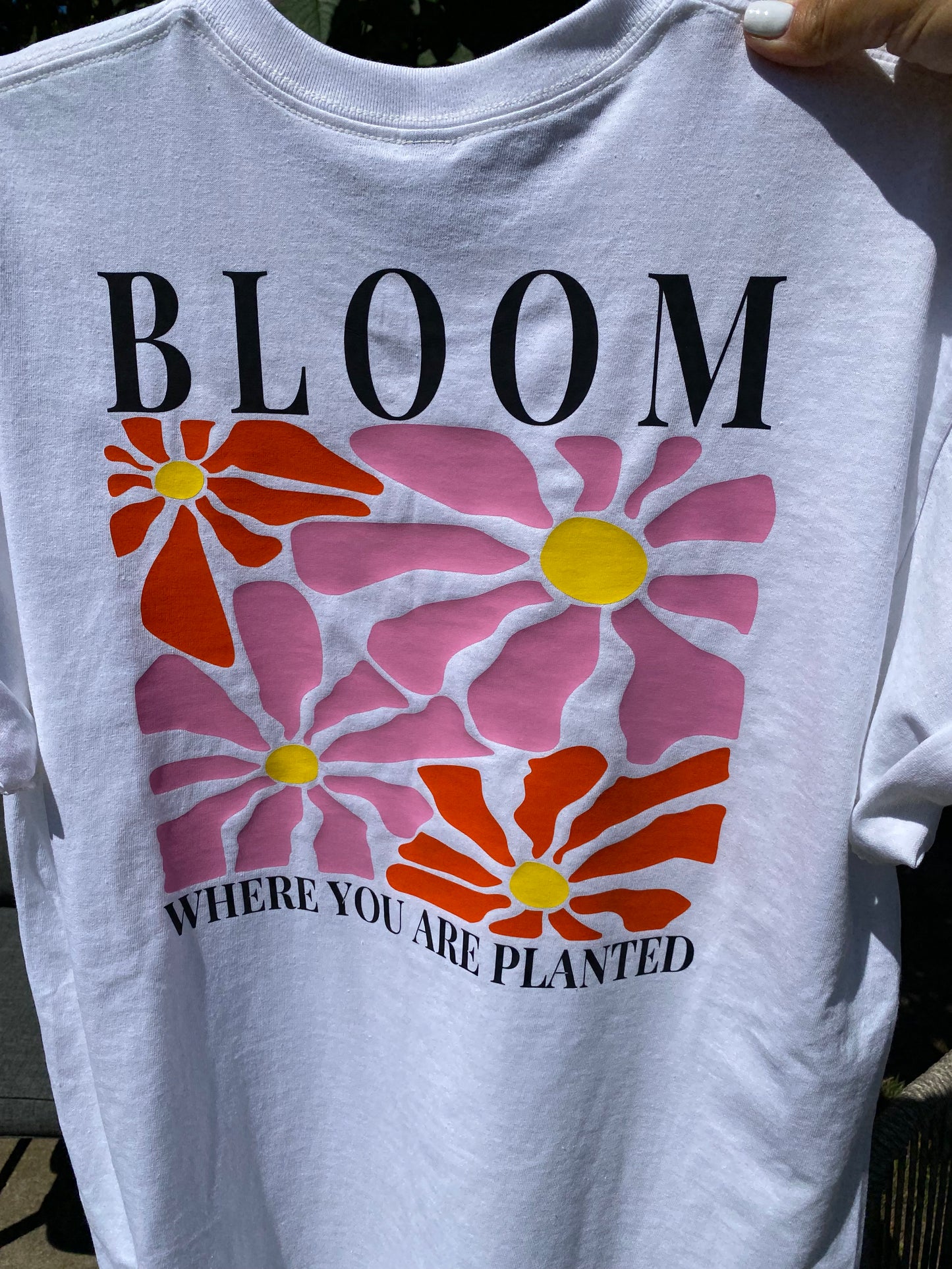 Bloom Floral Abstract T-Shirt