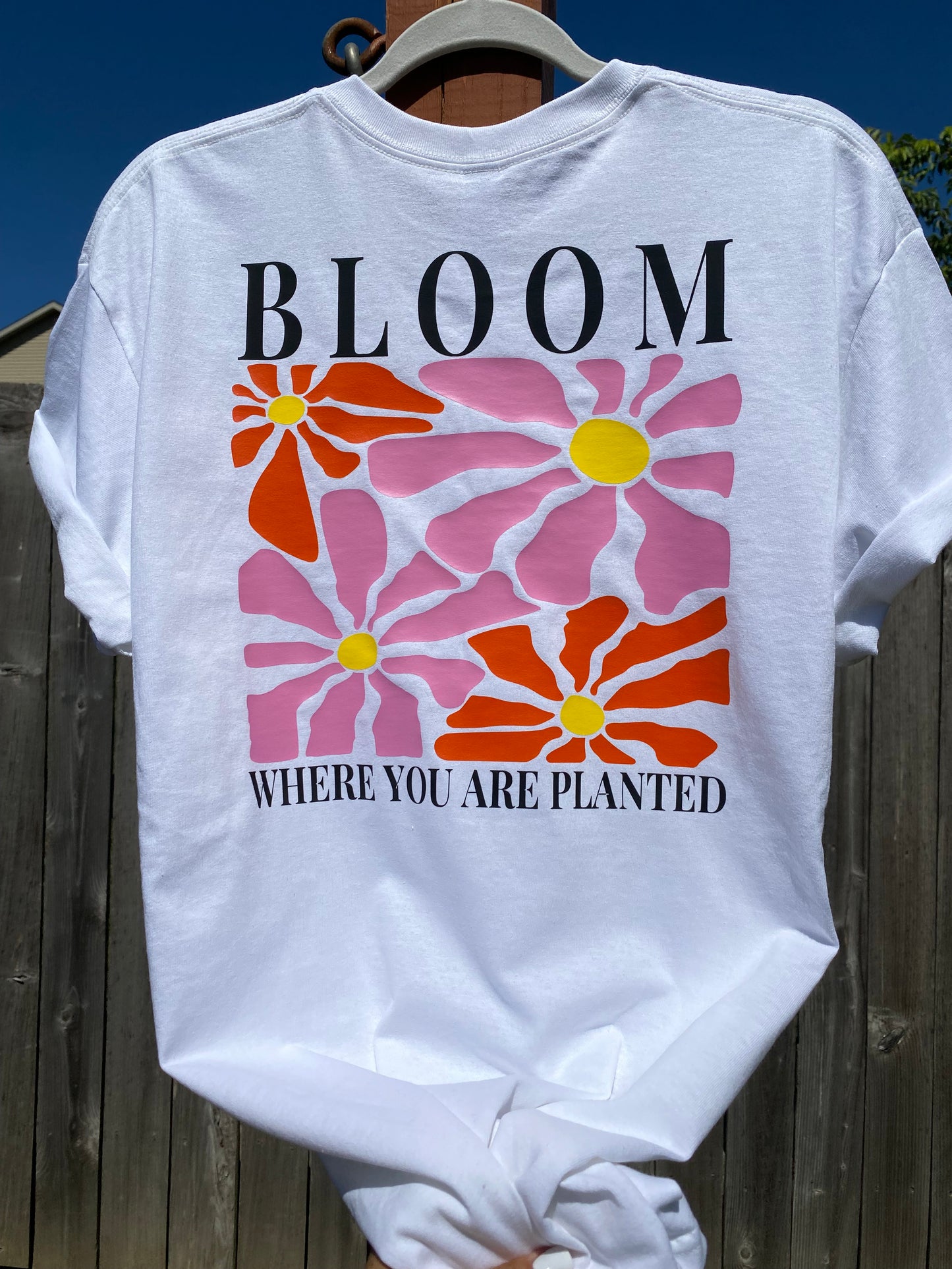 Bloom Floral Abstract T-Shirt