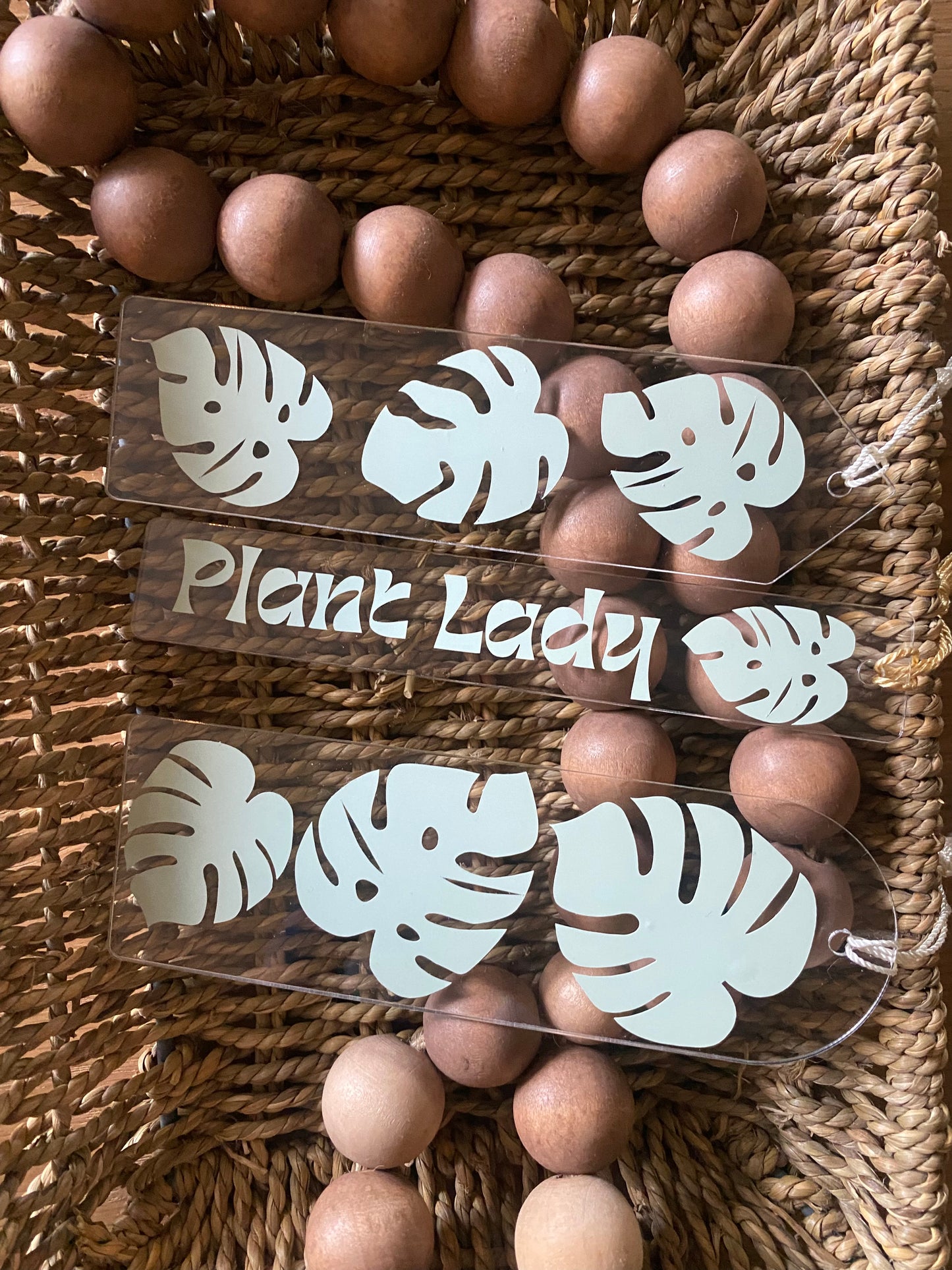 Plant Lady Acrylic Bookmarks